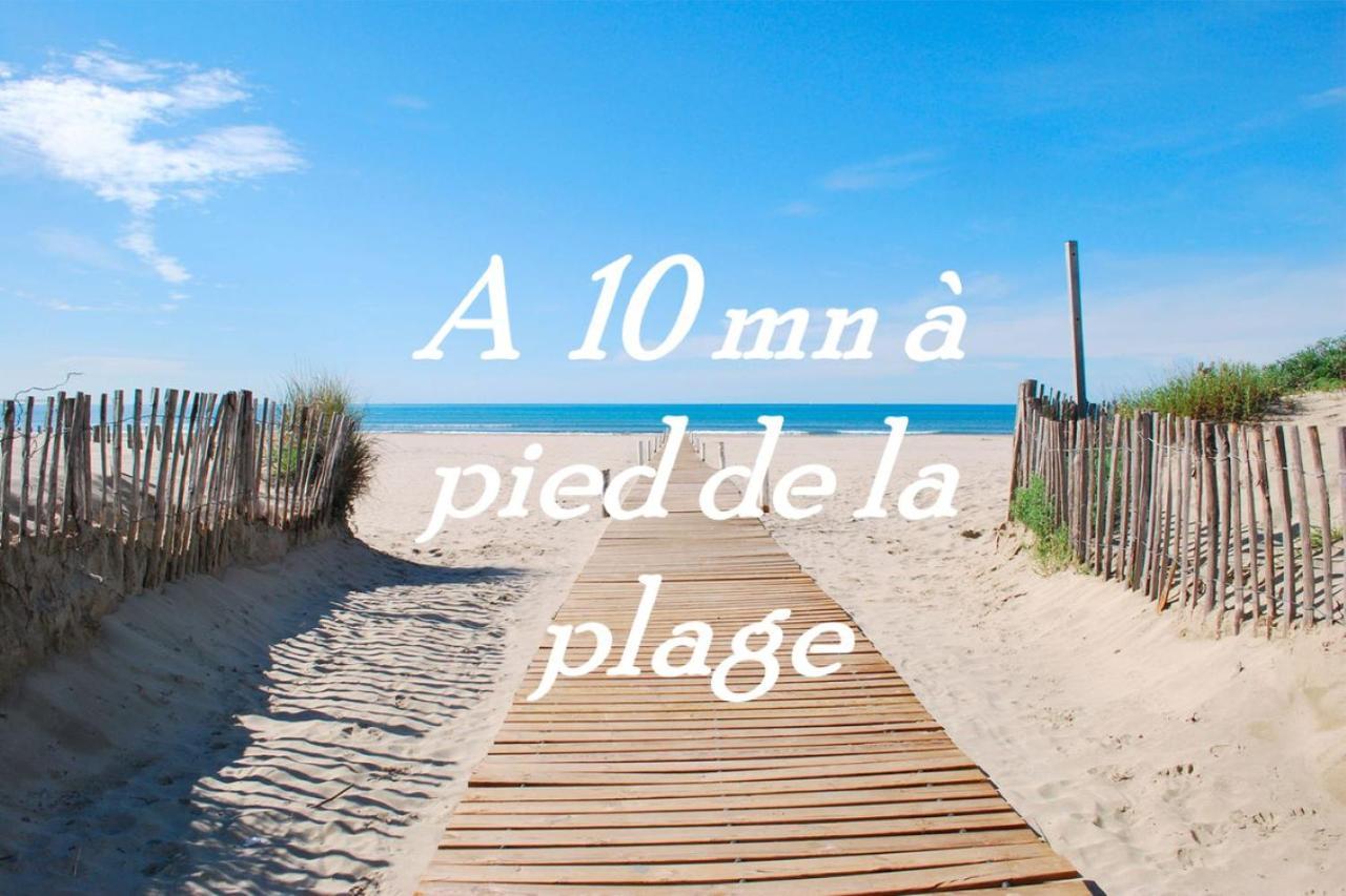 Mes Vacances A La Mer Studio 4 Pers, Parking Prive, Wifi, Linges Fournis, Climatisation La Grande Motte Ngoại thất bức ảnh